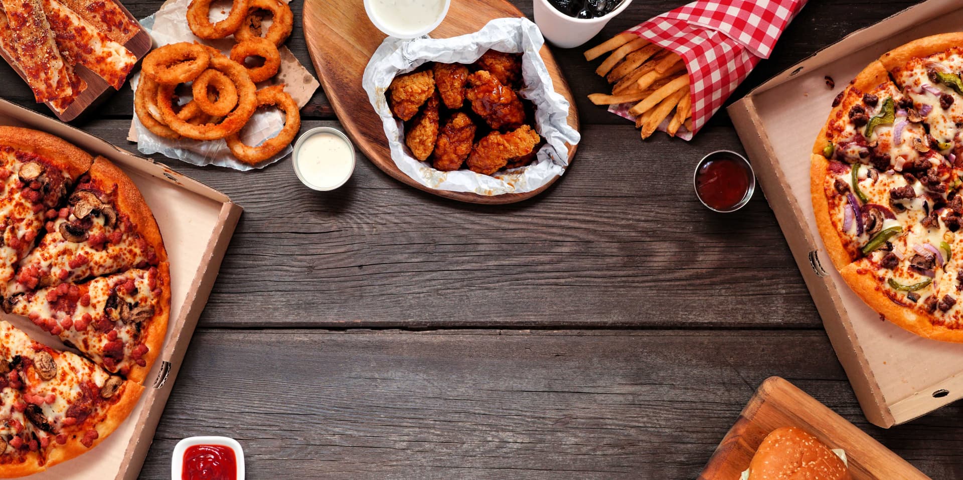 Delicious Food Banner