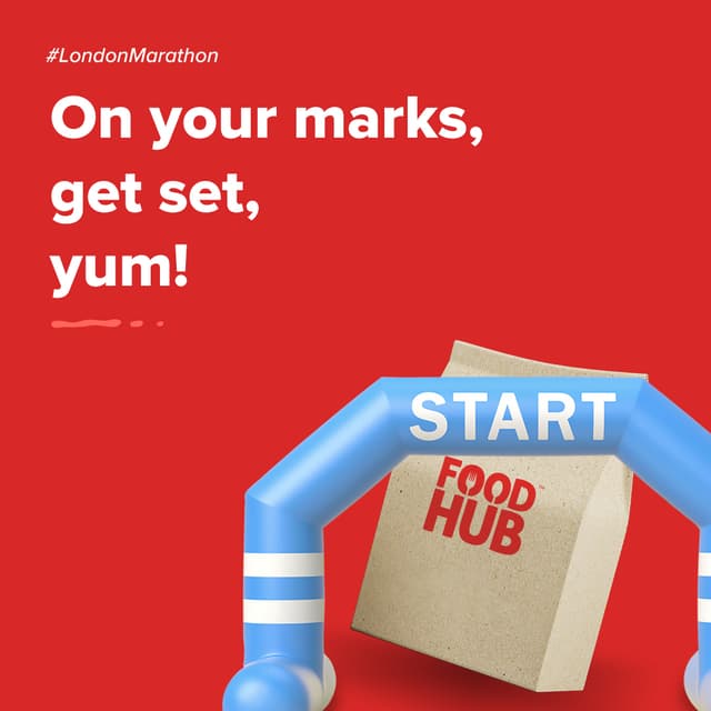 On your marks, get set, yum!