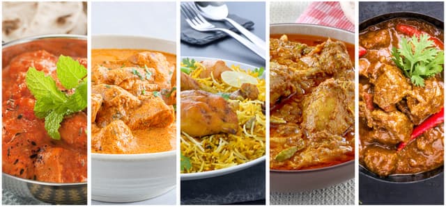 Most Popular Indian Dishes in the UK