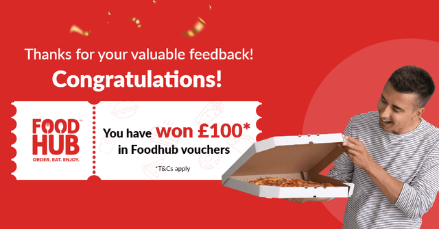 Announcing the winners of the Foodhub app survey January 2024!