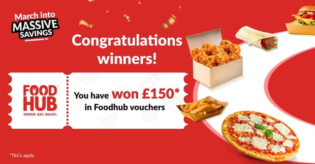 March Into Massive Savings—The Winners!