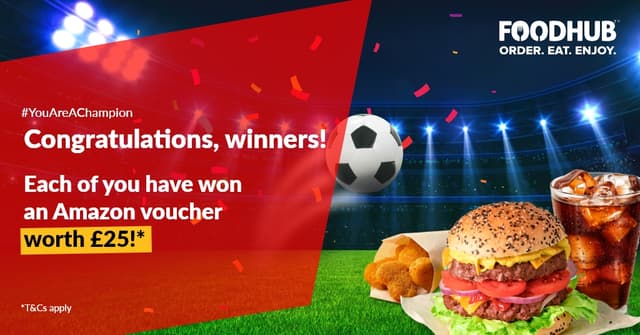 Be a Champion with Foodhub: Winners!