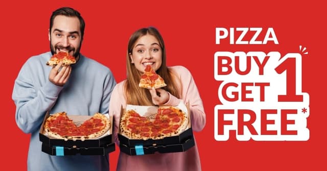 Buy 1 Get 1 Free Pizza in Stoke-on-Trent!