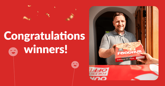Celebrating our Foodhub survey winners – £100 each!