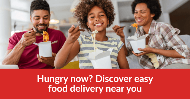 Hungry now? Discover easy food delivery near you